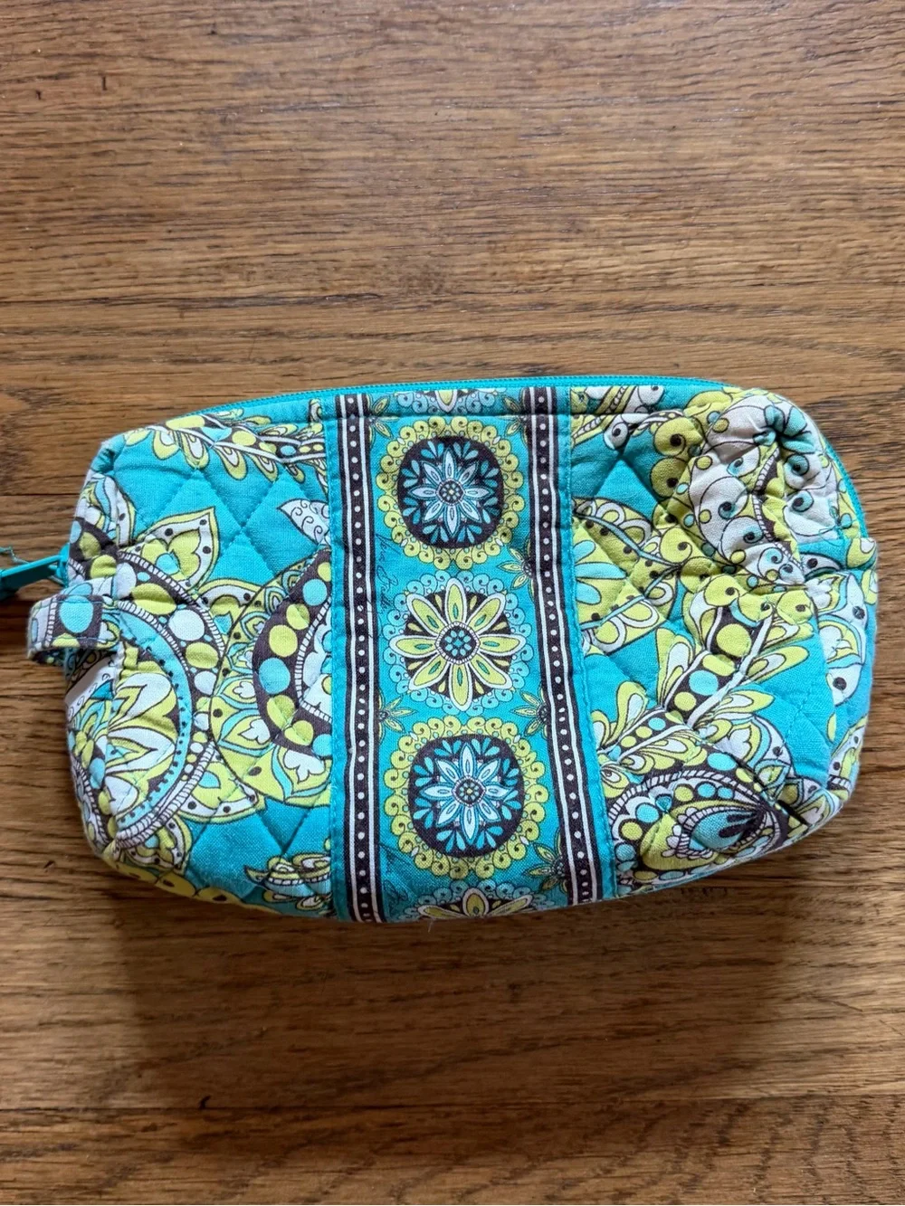 Vera Bradley Peacock Paisley Cosmetic Bag